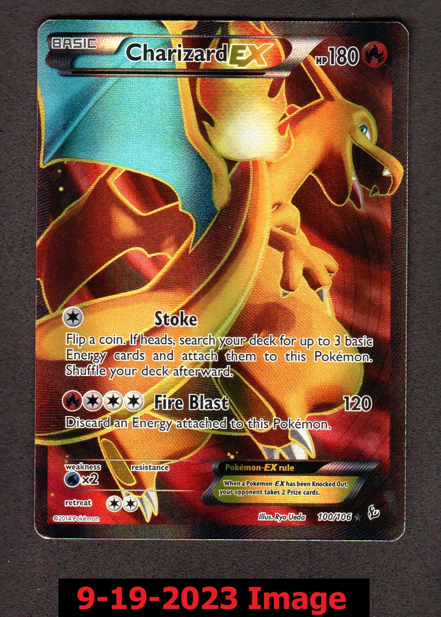 Charizard EX - 100/106 - Full Art Ultra Rare